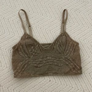 Free People laced bralette